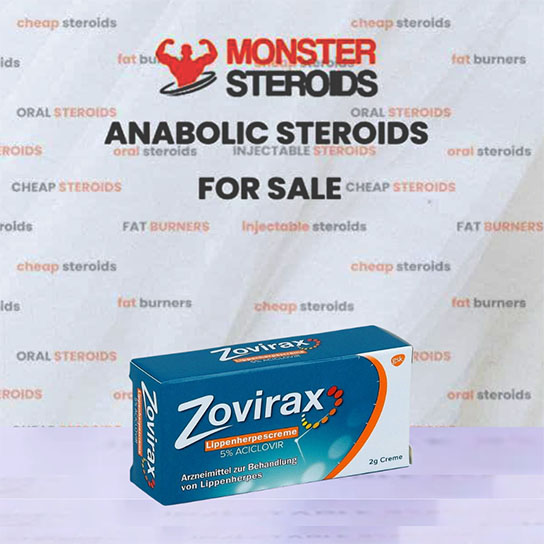 Tubo de creme Zovirax 5%